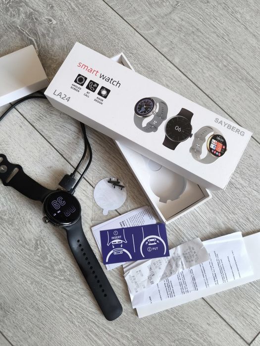 Smartwatch Sayberg LA24 czarny