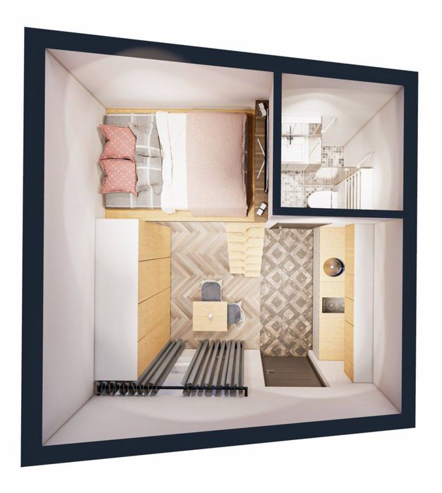 1-кімнатна квартира за адресою (площа 17 м²) - Atlanta.ua - фото 12