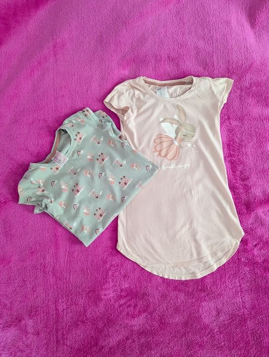 Koszula nocna h&m 122/128 króliczek wróżka