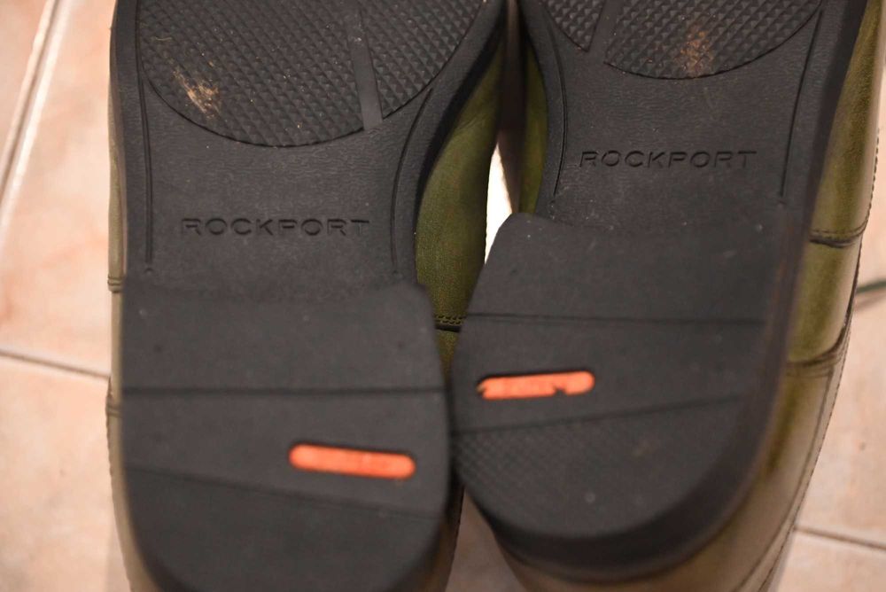 Rockport sapatos verdes Novos, usados uma única vez num casamento