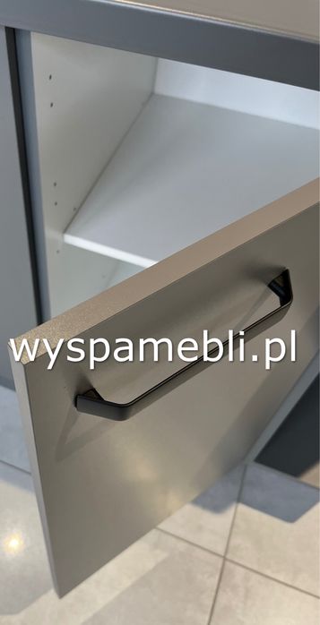 NOWA kuchnia zestaw mebli kuchennych 285x210 antracyt lamele Artisan