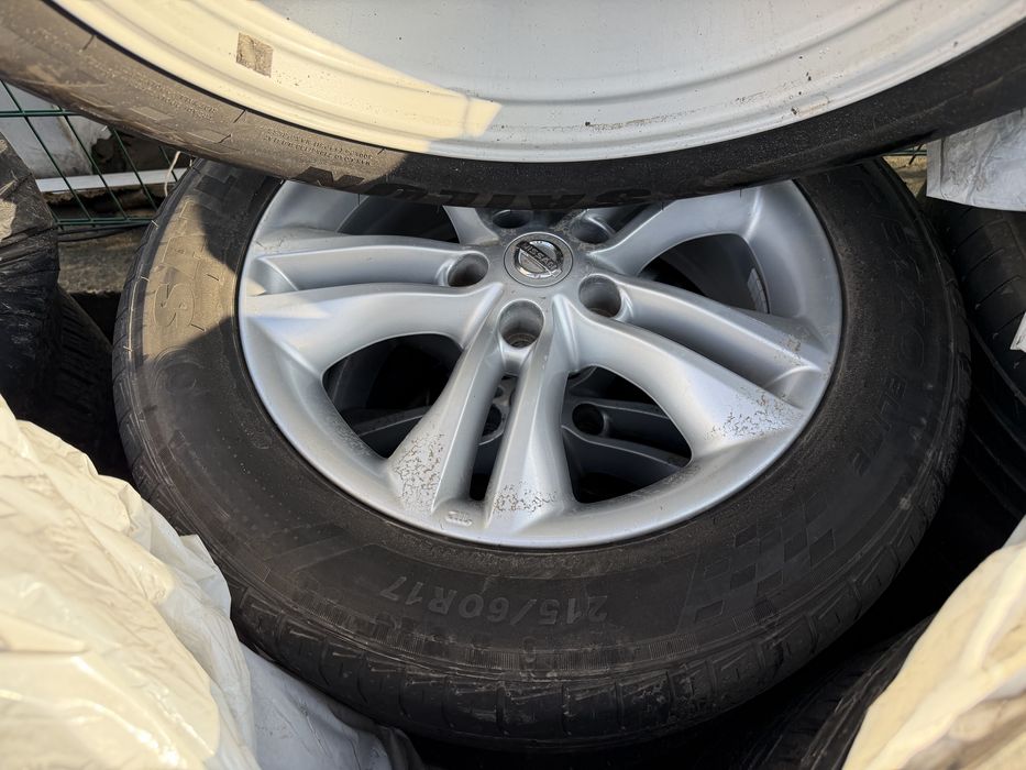 Nissan Qashqai комплект коліс 215 60 17 5х114.3