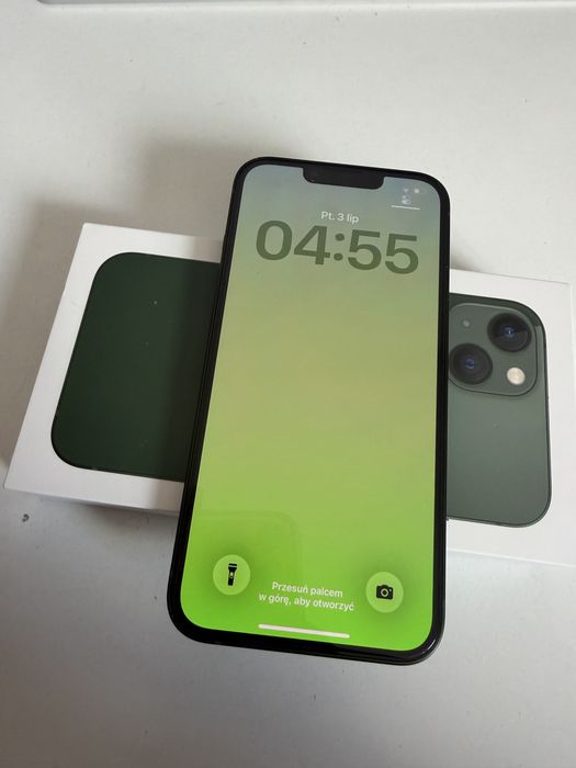 Bateria 100% iPhone 13 256gb Green