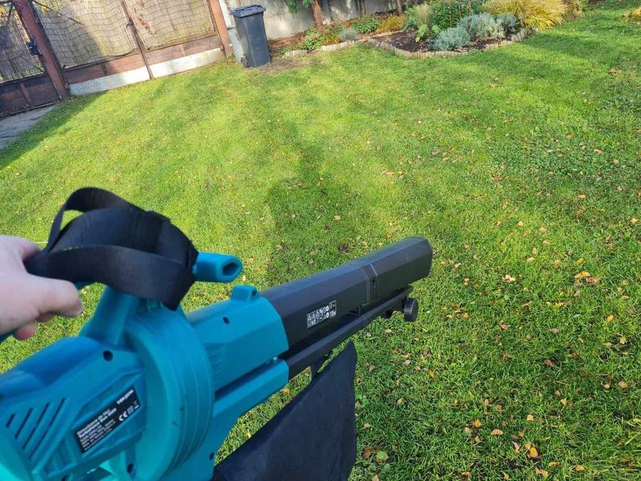 NOWA Dmuchawa Do Liści Odkurzacz Rozdrabniacz Elektryczna Ogrodowa 45L