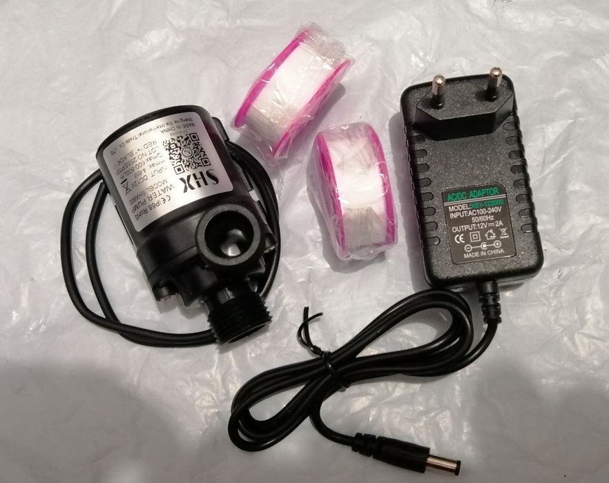 Насос для води 12в.для опалення, котла