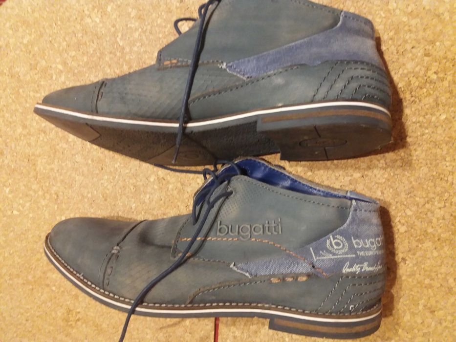 Sztyblety wiązane Bugatti 43