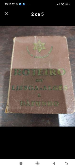 Livros antigos, Código da Estrada de 1973, Roteiro de Lisboa de 1951