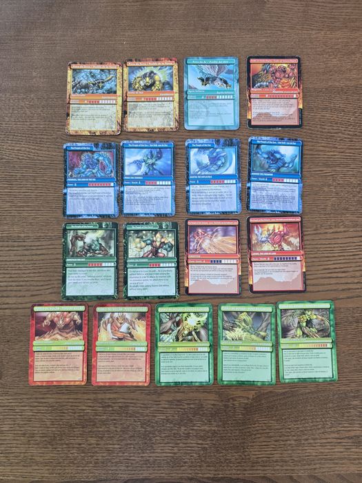 Lote de 17 cartas Gormiti