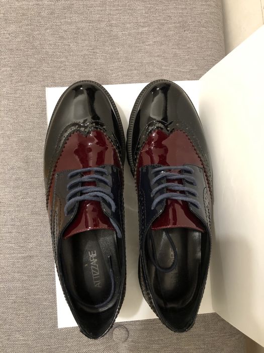 Оксфорды на платформе