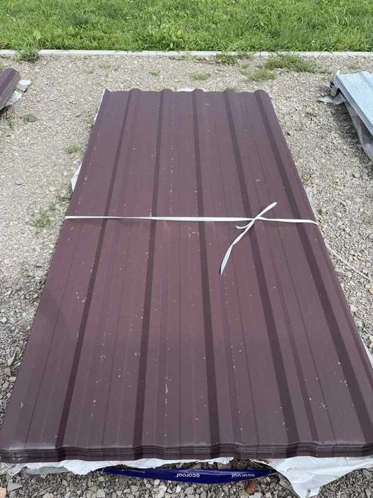 Blacha trapezowa Brąz, Ocynk