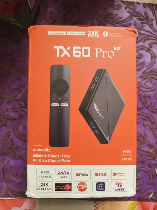 Смарт приставка android 16.З пам'яттю 16/256