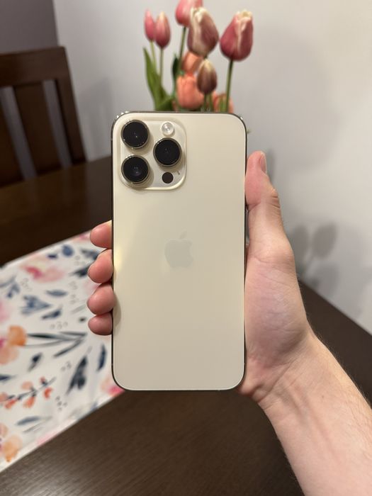 iPhone 14 Pro Max Gold 256GB 100% baterii