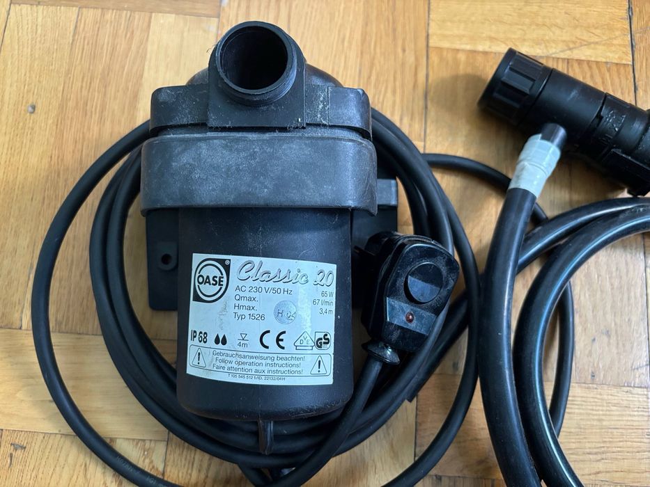 Pompa Oase Classic 20 (typ 1526) pompa fontannowa / do oczek wodnych