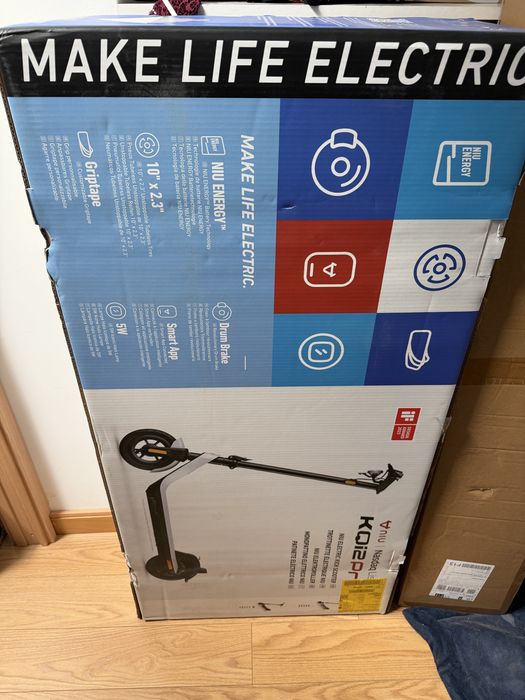 Trotinete Elétrica NIU KQi2 Pro – Excelente Estado + Extras