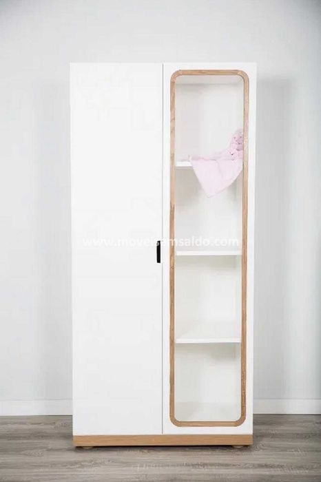 Conjunto de Bebe - Berço Fraldário e Roupeiro - Somos Fábrica