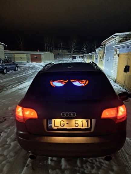 Лед панель на лобове скло LED Очі в машину на лобове Є всі розміри