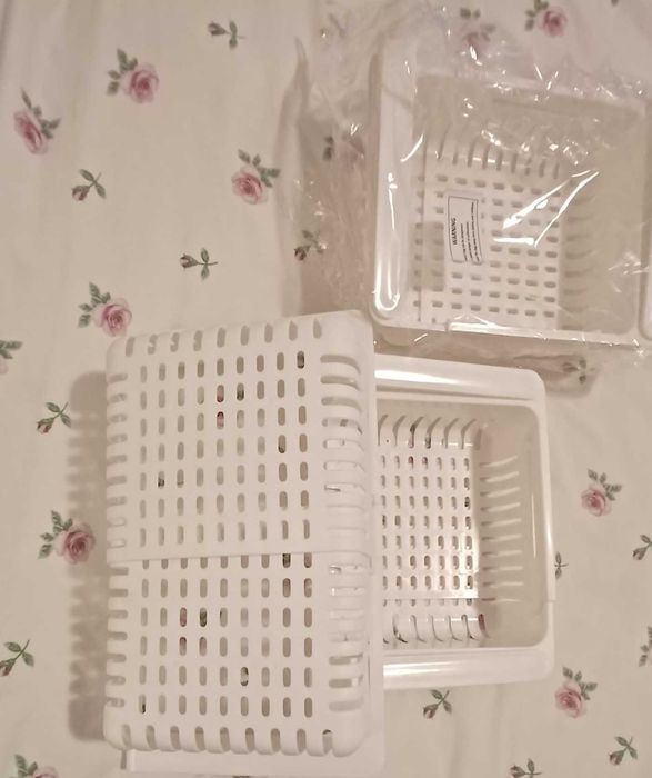 Gavetas armazenamento frigorífico extensíveis