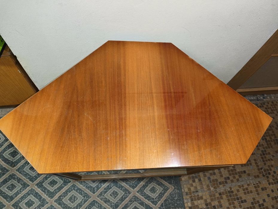 Komoda narożna barek obrotowy PRL