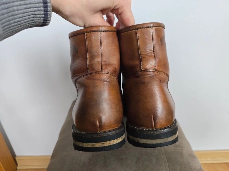 Tommy Hilfiger buty zimowe za kostkę rozm. 45 skórzane