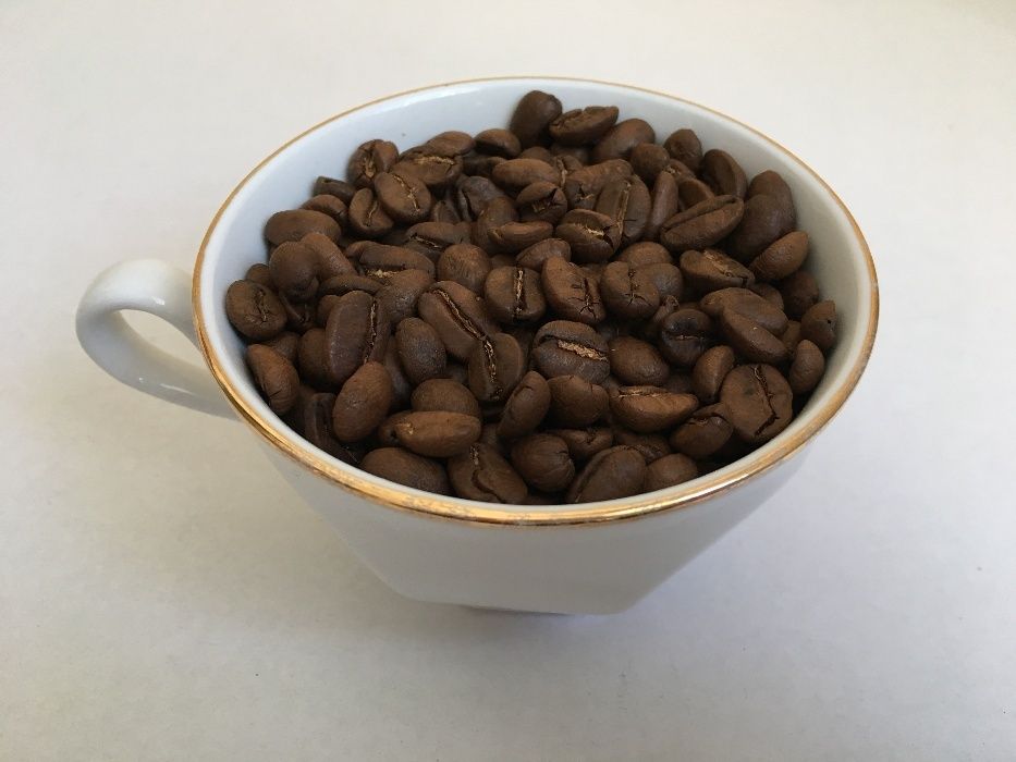 Кава в зернах або мелена 50% Арабіка / 50% Робуста 1кг