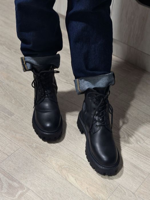 Зимові ботинки (берці) в стилі Celine Bulky