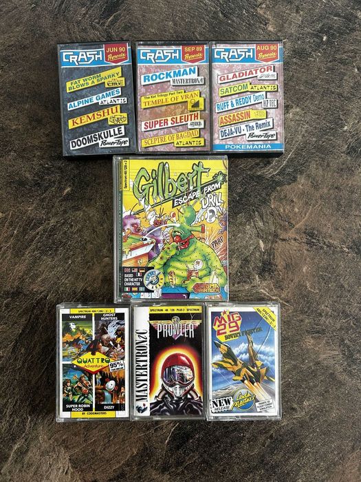 ZX Spectrum gry kasety