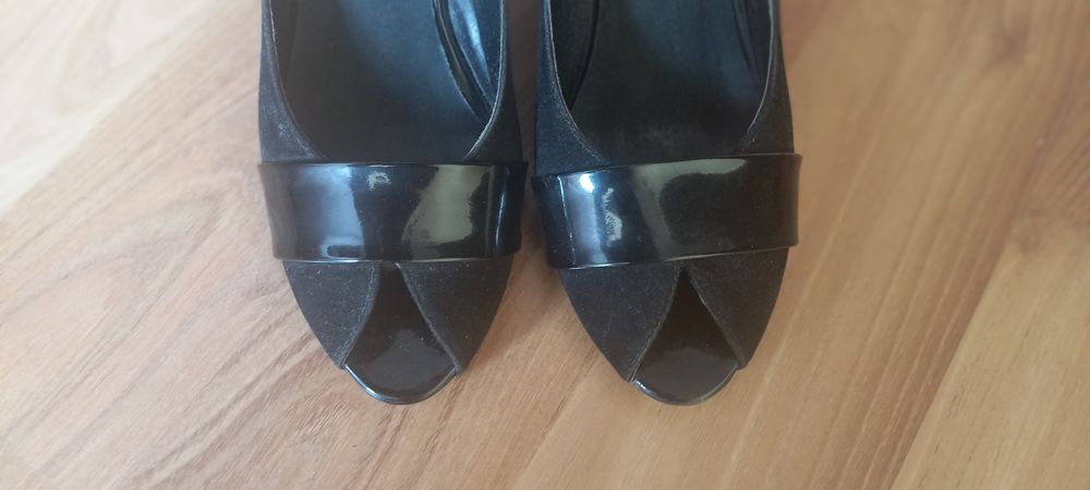 Buty - Czarne szpilki