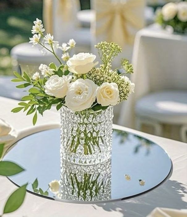 Акрилове дзеркало 40×40 см, 2 шт