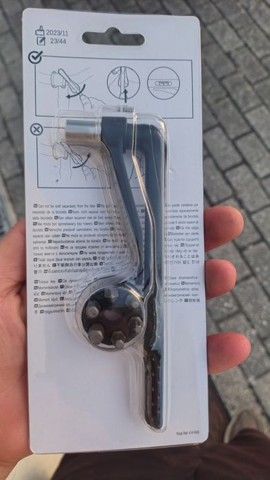 Chave de torque bicicleta