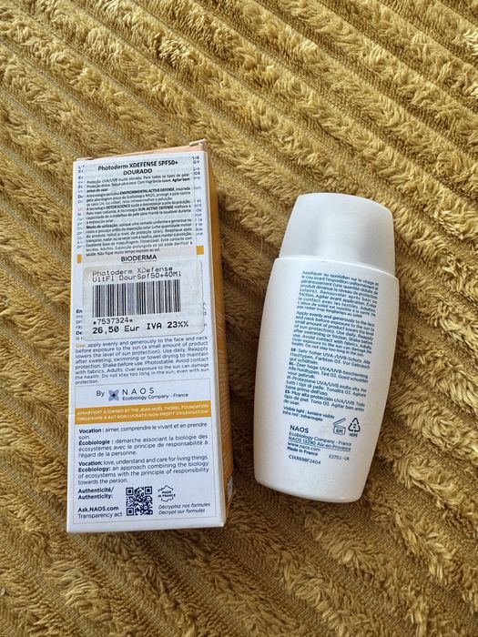 [ €12,00 ] Protetor Solar Facial • Bioderma • Factor 50+ • Tonalidade 03