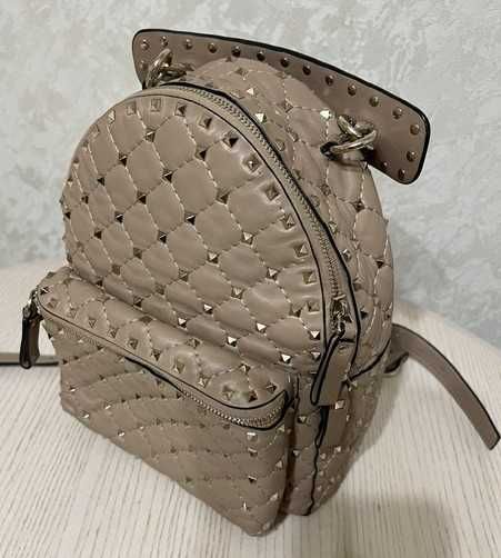Кожаный рюкзак Valentino Garavani Rockstud Spike