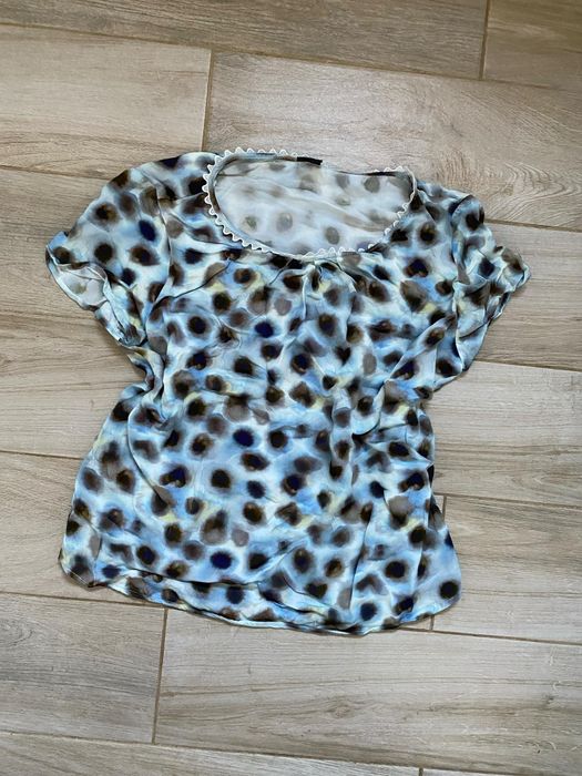 Wielobarwna bluzka damska