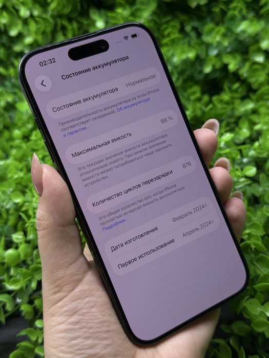 iPhone 15 Pro, 128Gb, Black Titanium (Neverlock) Айфон 15 Про, #9599