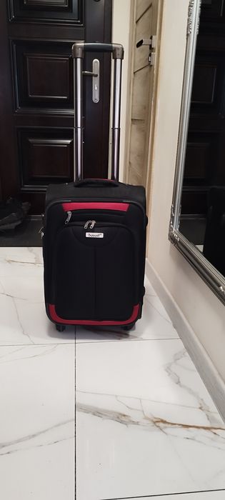 Walizka kabinowa, 4kółka,poszerzana, 50×36×25+5cm