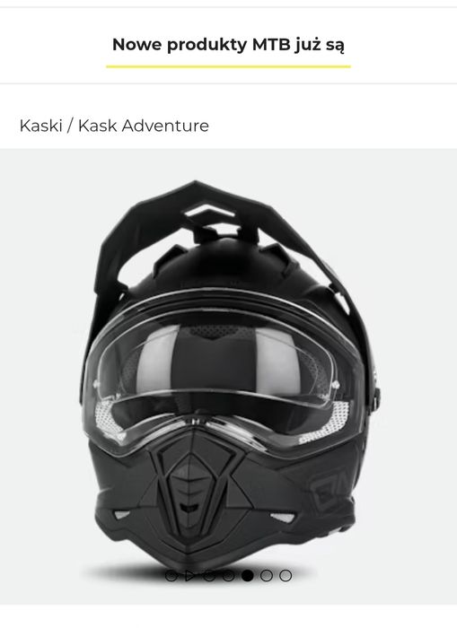Kask motocross  Mtb nowy