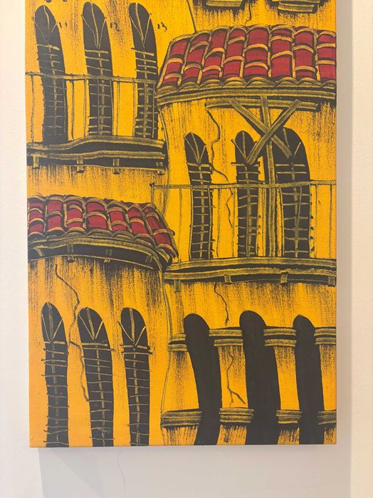 Pintura Cubana - Arquitetura de Havana