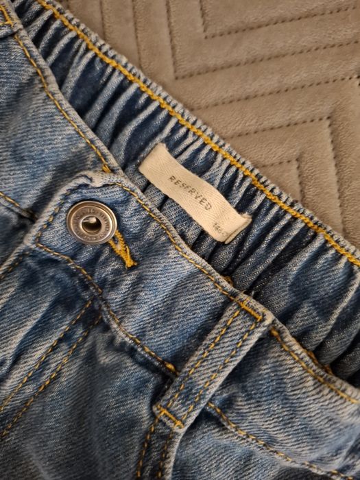Spodnie jeansowe baggy Reserved rozm.146