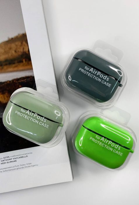 Чехол для навушників AirPods 1 2 3 4 Pro аирподс про чохол наушников