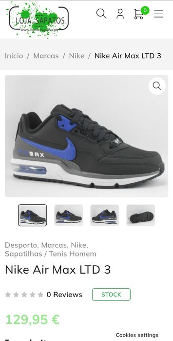 Nike airmax LTD tam 43