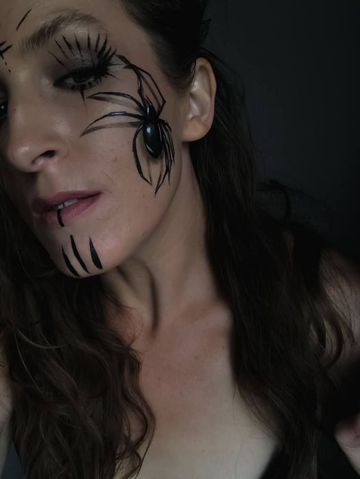 Новорічний аквагрим