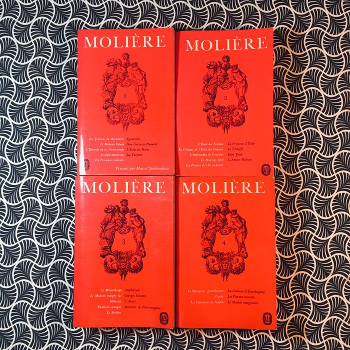 Théâtre Complet de Molière (4 tomes)