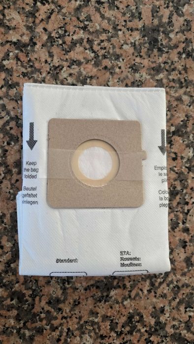 4 sacos de aspirador de pó