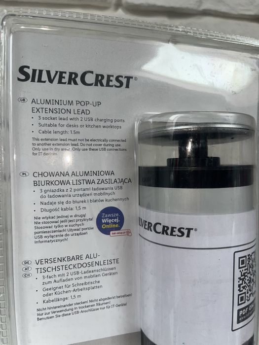 chowane gniazdko elektrczne + USB