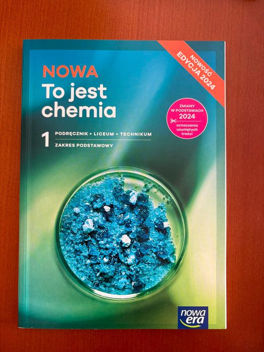 To jest chemia 1, Podręcznik do liceum i technikum, Nowa Era