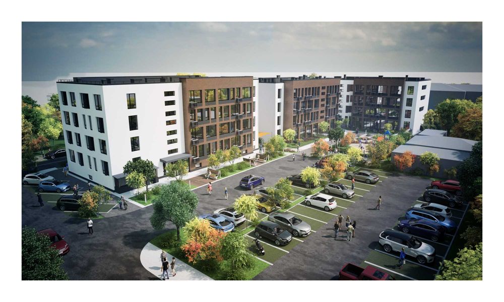 БЕЗ% 2-кімнатна квартира від забудовника. ЖК з ліфтом 20 хв від метро