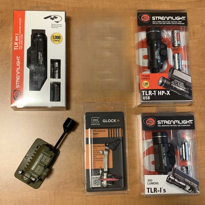 Ліхтар Streamlight (різні моделі) TLR-1 S, TLR HP-X, TLR RM2, Sidewinder
