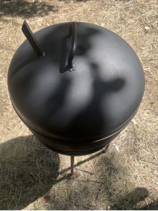 Гриль барбекю коптильня