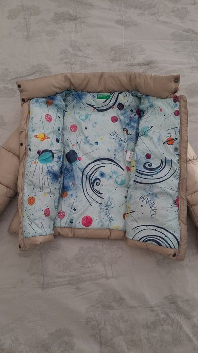 Blusão Benetton menina tamanho 10/11