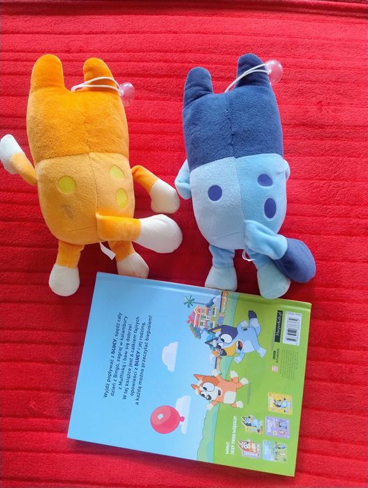 Bluey - Bajki 5 minut przed snem+ 2 maskotki