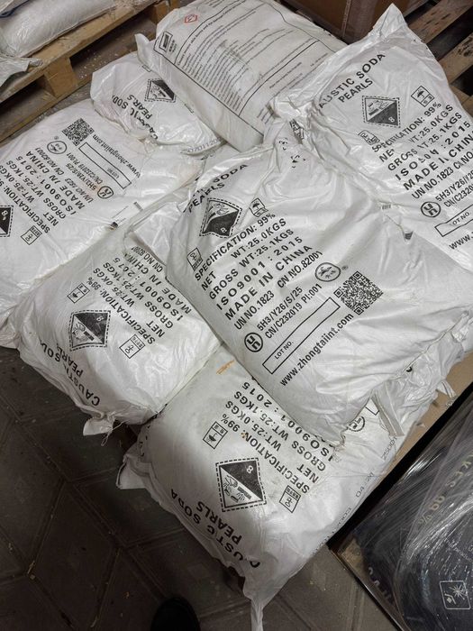 Каустична сода гранула, щелочь, луг, крот, натрій гідроксид,для побуту